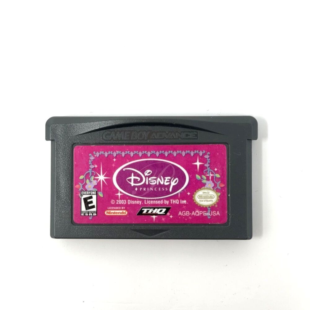Disney Princess Nintendo Game Boy Advance GBA 2003 Cart Only Refurbished Tested